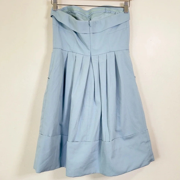 Anthropologie Light Blue Strapless Dress - Picture 7 of 10